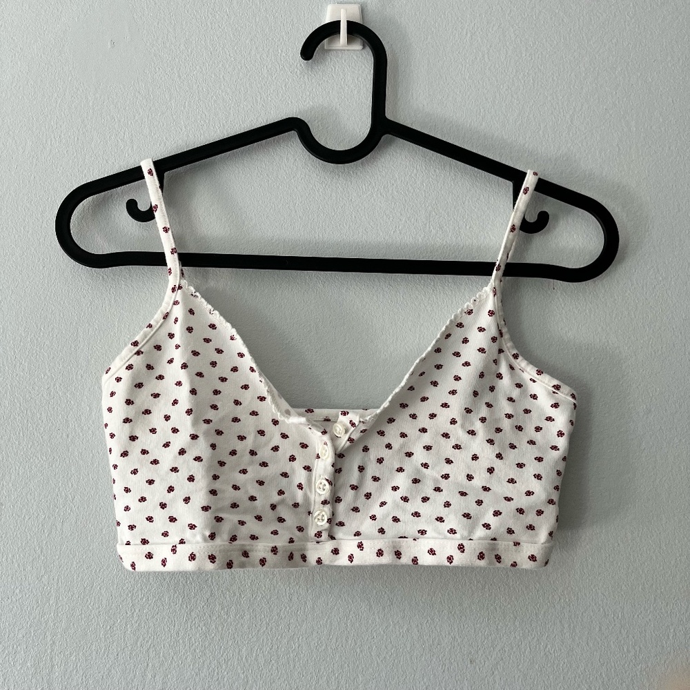 Brandy Melville cotton bralette -new